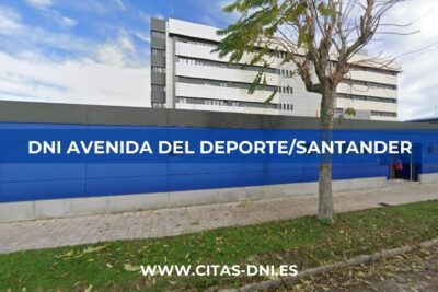 Cita Previa DNI Avenida del Deporte/Santander