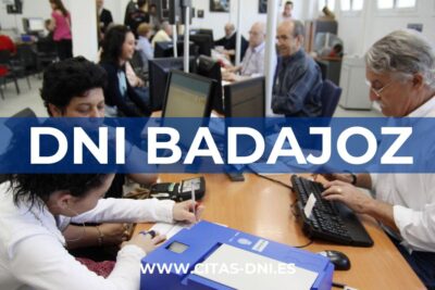 DNI Badajoz (Oficina DNI y Pasaporte)