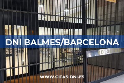 Cita Previa DNI Balmes/Barcelona