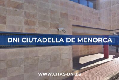 DNI Ciutadella de Menorca (Comisaría de la Policía Nacional)