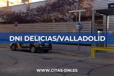 Cita Previa DNI Delicias/Valladolid