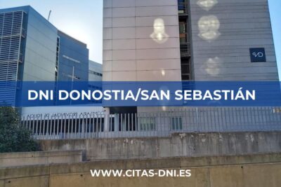Cita Previa DNI Donostia/San Sebastián