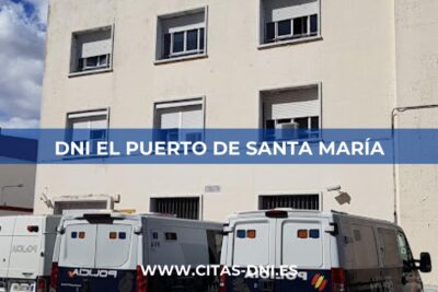 Cita Previa DNI El Puerto de Santa María
