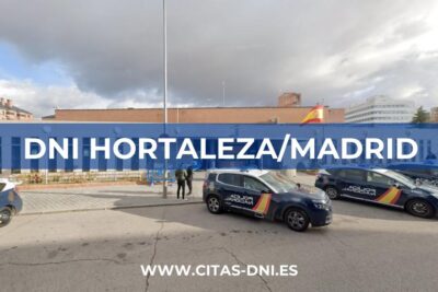 Cita Previa DNI Hortaleza/Madrid