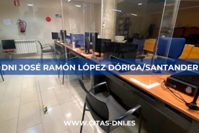DNI José Ramón López Dóriga/Santander (Oficina DNI y Pasaporte)