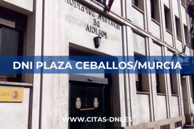 Cita Previa DNI Plaza Ceballos/Murcia
