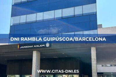 Cita Previa DNI Rambla Guipúscoa/Barcelona