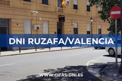 Cita Previa DNI Ruzafa/Valencia
