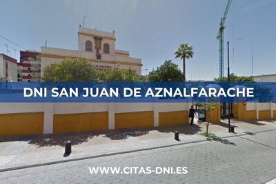 Cita Previa DNI San Juan de Aznalfarache