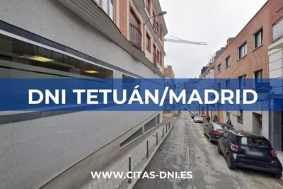 Cita Previa DNI Tetuán/Madrid