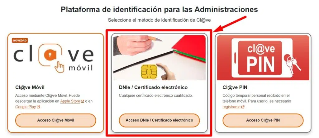 Certificado digital DGT